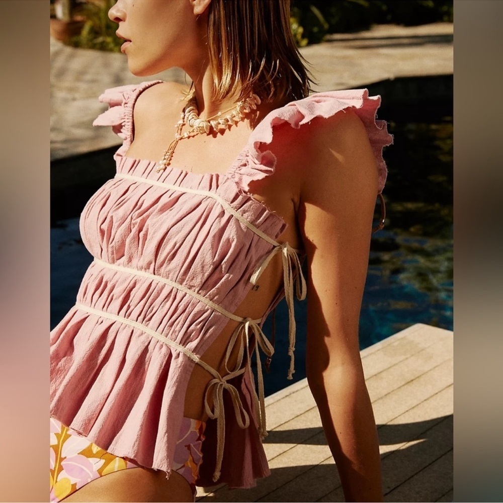 Free People Claude Corset Blouse - Picture 4 of 10